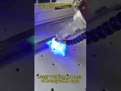 جوش نقطه ای 8.2mm اندازه سلول فلزی فولاد ضد زنگ Honeycomb هوا صاف کننده