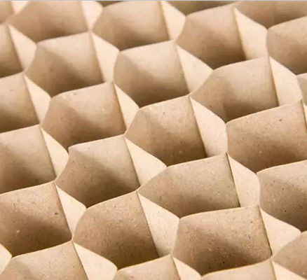 کاغذ کرافت قهوه ای هسته لانه زنبوری 20 میلی متری سلول OEM ODM