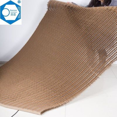 ابربزرگ 1200 * 3000mm کاغذ Honeycomb درب هسته برای پر کردن درب