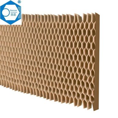 Flame Resistant Paper Honeycomb Core Honeycomb Materials Customized Size 800x2100mm