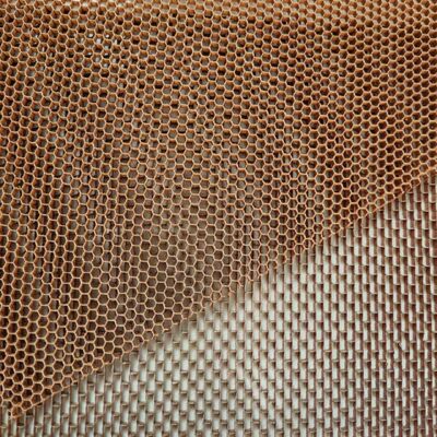 بیش از حد کشش آرامید Honeycomb هسته 1050 * 2500mm مقاومت در برابر خوردگی بالا