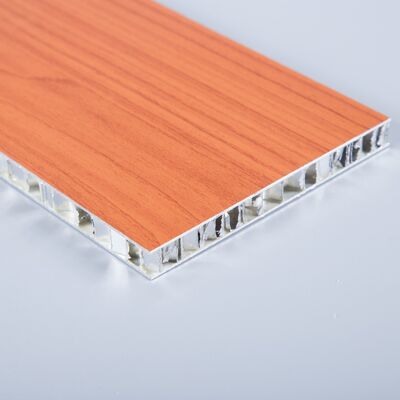 5 ~ 100mm ضخامت آلومینیوم Honeycomb صفحه برای دیوار پرده ساختمان منفعل