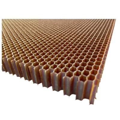 3.2mm 4.8mm اندازه سلول درجه هوافضا آرامید هسته عسل مقاومت خارق العاده در برابر خوردگی