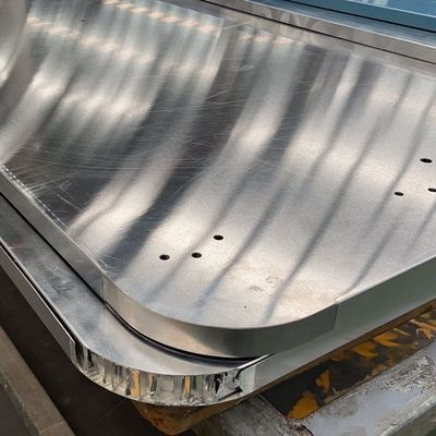 وزن سبک و قدرت بالا آلومینیوم پنل عسل Usd برای چادر سقف ماشین