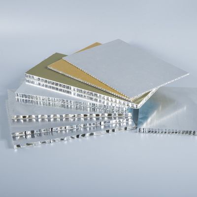 ساخت پوشش PE و PVDF 1 2 پانل های عسل آلومینیومی