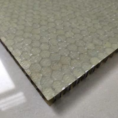 1500x2000mm FRP پانل های عسل ، تخته فیبرگلاس عسل
